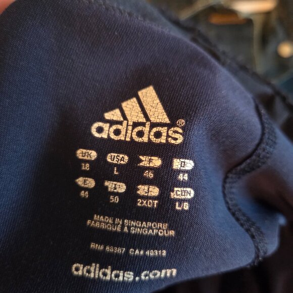 Mens Adidas Large track pants, Blue and Orange. - Picture 6 of 10